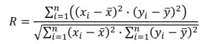 linear regression equation example with uncertainty